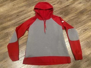 Columbia Arkansas Razorbacks Quilted Hoodie sz Sm EUC - Picture 1 of 5