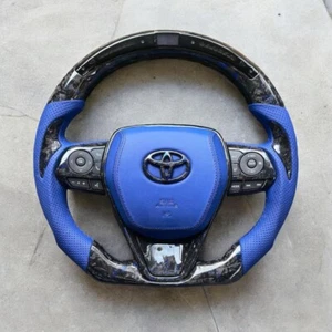 10-23 TOYOTA STEERING WHEEL BLACK LEATHER - Picture 1 of 1