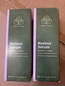 2 Pack Tree of Life Retinol Serum | 2 fl oz | Renew + Firm - All Skin Types - Picture 1 of 10