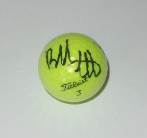 BUBBA WATSON FIRMATO AUTO'D TITLEIST PRO V1 GOLF BALL JSA COA PGA TOUR MASTERS B - Foto 1 di 3