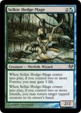 1x Selkie Hedge-Mage NM, English MTG Eventide