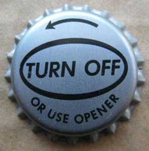 ÖFFNER AUSSCHALTEN ODER VERWENDEN unbenutzt Bier KRONE, Flaschenverschluss, Pittsburgh, Pennsylvania - Bild 1 von 2