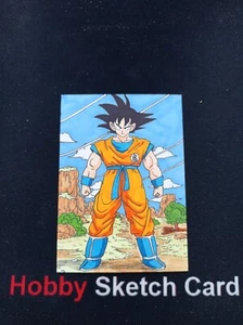 Dongman  Studio DRAGON BALL Z  Son Goku  Sketch Card by xiyu 1/1 - Picture 1 of 2
