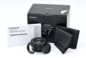 * USED * Fujifilm SUPER EBC XF 27mm f/2.8 R WR Lens - Picture 1 of 4