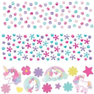 Enchanted Unicorn 3 Mix Confetti 1.2 oz Paper Birthday Party Decoration