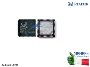 IC Chip REALTEK ALC259 HD Audio Controller Chip 259 QFN-48 ALC-259 ALC259-CG ALC - Picture 1 of 1