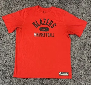 Portland Trail Blazers Nike On-Court Practice Legend Performance T-Shirt Sz XLT - Picture 1 of 6