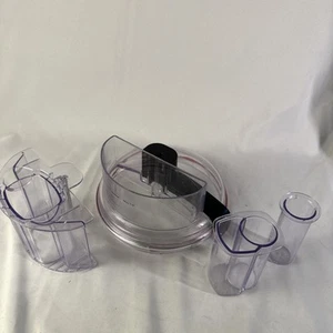 KitchenAid Küchenmaschine für 9 Tassen KFP0718CU Ersatz 3 Stück Küchenschieber & Deckel - Bild 1 von 11