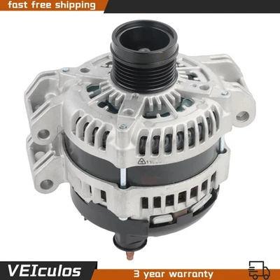 180A Alternator for 2011-2018 Chrysler 300 2015-2018 Dodge Challenger V6 3.6L Foto 1 de 4