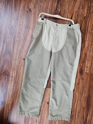 LL Bean Men's Upland Briar Field Pants, Khaki  Tagged 34x29, Actual 34x28 - Image 1 of 4
