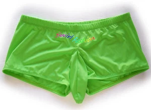 K396 HOT MEN SWIMWEAR BOXER BRIEF SLEEVE GoogooSexy - Picture 1 of 3