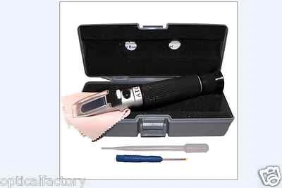 Salinity Refractometer,Aquarium&Seawater-Dual Scale (1.0 to 1.070 S.G.)Hard Case - Image 1 of 3