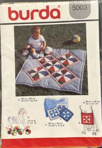 Burda 5003 Baby & Toddler’s sewing Stuff Pattern - Picture 1 of 2