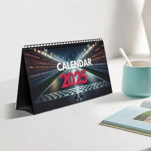Thrill Motor Calendar Motorsport Cool Calendar Trendy Desktop Calendar Fans - Picture 1 of 7