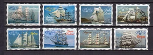 France 1999 grands voiliers 8 timbres oblitérés /TE4903 - Picture 1 of 1