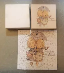 vintage 1970 Springbok Betsey Clark mini puzzle-Friendship is... complete - Picture 1 of 2