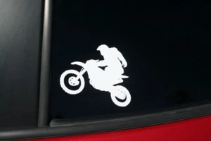 Bigfoot Dirt Bike die-cut car window sticker. Buy 2 get 1 free offer! - Picture 1 of 2