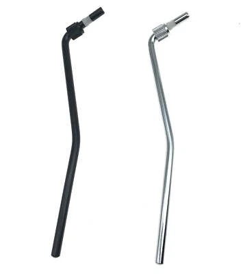 MARKENLOS 6mm Guitar Tremolo Trem Arm Whammy Bar Chrome/Black for Floyd Rose Bridge