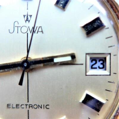 Men's Watch, "Stowa - Electronic", Good Function, Special Feature, Approx. 1975 - Image 1 of 4