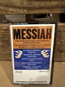 Handel Messiah Philadelphia Orchestra Cassette Tape Audio Music Eugene Ormandy - Picture 1 of 2
