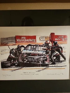 Dale Earnhardt "Beatin The Clock" Numbered Print - Picture 1 of 1