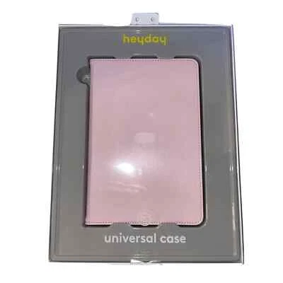 Heyday Faux Leather Tablet 7-8” Case - Pink - Image 1 of 2
