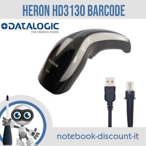Datalogic Heron HD3130 BARCODE SCANNER 1D + USB CABLE MSIP-REM-DL9-HD3130 (A-)
