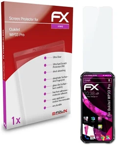 atFoliX Verre film protecteur pour Oukitel WP33 Pro 9H Hybride-Verre - Photo 1 sur 4