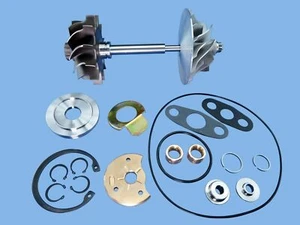 Fits Cummins 4BT 4BTAA 4BTE HX30W Turbo Compressor Wheel & Shaft & Rebuild Kit - Bild 1 von 1