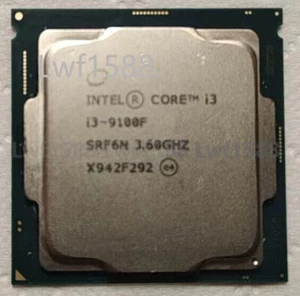 Intel Core i3-9100F LGA1151 quad-core 3.6GHz Coffee Lake CPU processor i3-9100F - Picture 1 of 2