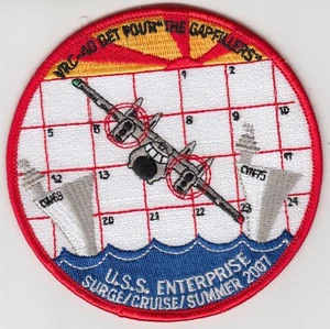 VRC-40 RAWHIDES DET 4 SURGE/CRUISE/SUMMER 2007 DEPLOYMENT PATCH - Picture 1 of 1