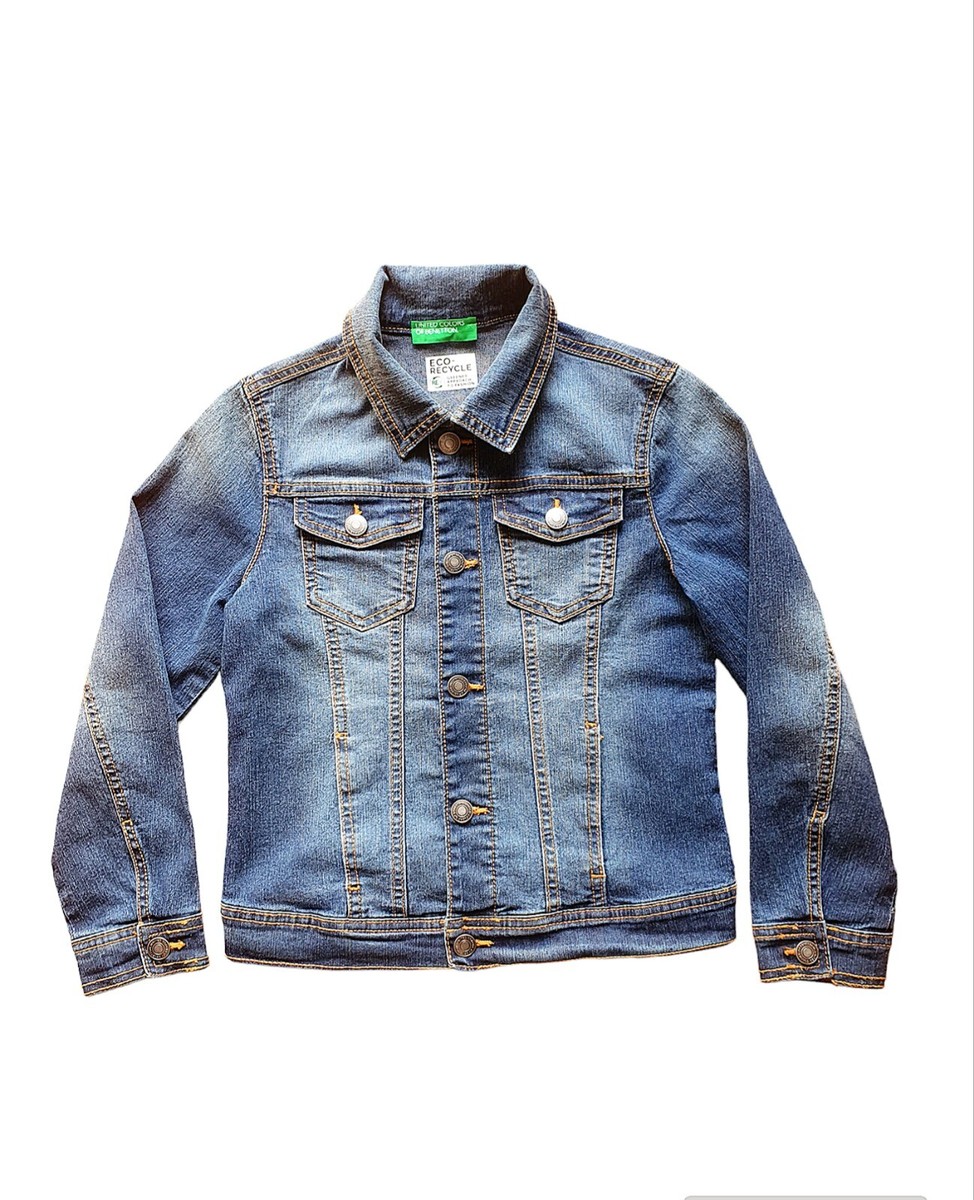 Giacca Jeans Jeans Bambina Benetton United Colors Of Benetton WITH