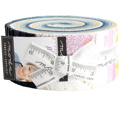 Flirtation Jelly Roll by Zen Chic for Moda Fabrics - Image 1 of 2
