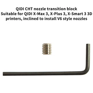 Adattatori in rame placcato alto flusso per stampante 3D QIDI X-Max 3/X-Plus 3/X-Smart 3 - Foto 1 di 5