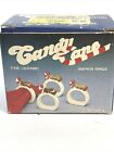 4 Vintage Candy Cane Napkin Ring Set Ron Gordon Designs Christmas Holiday Decor