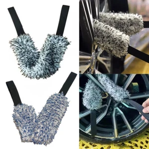 Microfiber Multi-Use Cleaning Tool Crevice Cleaning Brush, Wheel Clean Brush - Picture 1 of 13