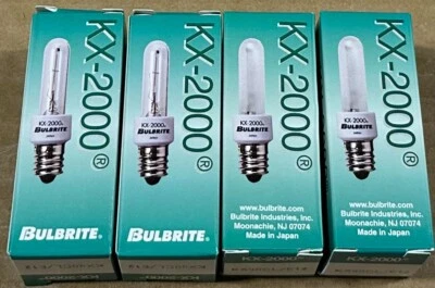 Bulbrite 473040 4-Pack KX40CL/E12 Krypton Xenon 120V 40W T3 Candelabra E12 Clear - Image 1 of 2