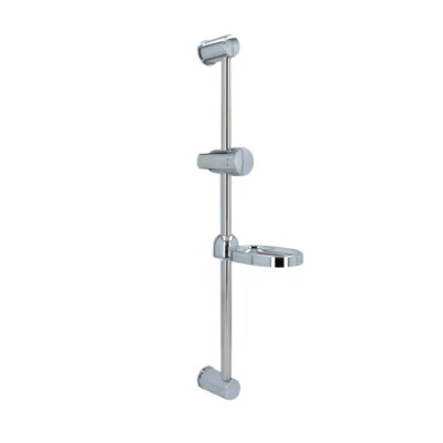 Duschstange Brausestange Halter Wandstange Brausehalter Seifenschalen - Bild 1 von 4