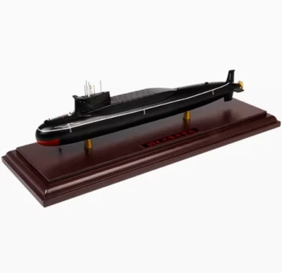 1:240 56CM El tipo 094 Submarino Nuclear Estratégico Buque de Guerra Modelo de Buque Diecast Foto 1 de 4