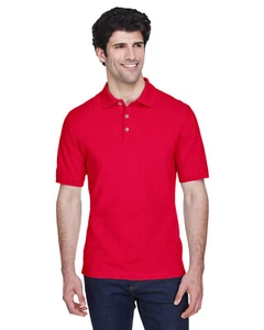 UltraClub Men's Short Sleeves 100% Cotton Wholesale Classic Pique Polo 8535 - Picture 1 of 24