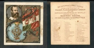 1888 N238 KINNEY INTERNACIONAL REGLA BANDERAS PEDIDO ""AUSTRIA HÚNGARA"" 1488 - Imagen 1 de 1