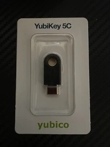 Yubico YubiKey 5C USB-C Security Key Device - Black