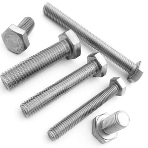 Sechskantschrauben Edelstahl VA 933 M5 M6 M8 M10 Maschinenschrauben - Bild 1 von 2