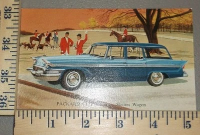 Folleto de tarjeta postal Packard Clipper 1957  Foto 1 de 2
