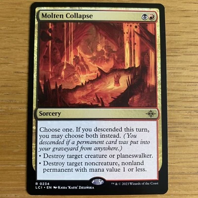 MTG Molten Collapse (234/491) The Lost Caverns of Ixalan NM Magic The Gathering - Image 1 of 4