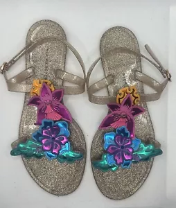 Sophia Webster 3D Flower Jelly Sandals - Picture 1 of 3