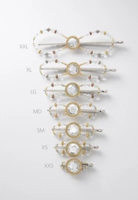Lilla Rose Nora Crystal Flexi Hair Clip FX-3476 S (Small) - Image 1 of 3