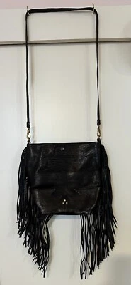 BOLSO BANDOLERA Y BANDOLERA JEROME DREYFUSS 2016 BOHO NEGRO NOIR MARIO NUEVO SIN ETIQUETAS Foto 1 de 4