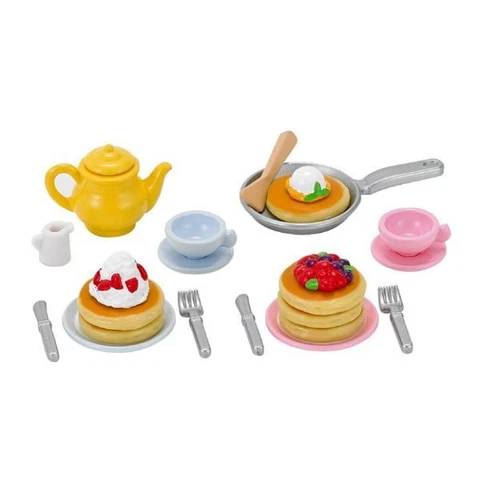 SYLVANIAN FAMILIESF KA-418 FURNITURE FLUFFY PANCAKE SET EP28720 Cover