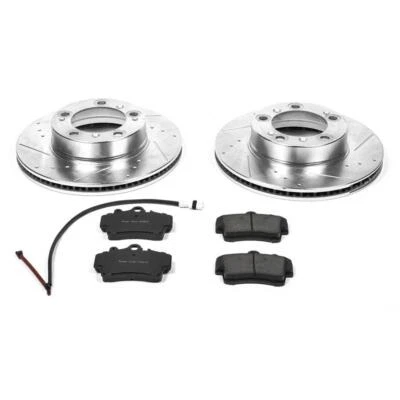 Kit de frenos de disco PowerStop - Delantero - Se adapta a Porsche Boxster 1997-2004 Z23 Daily Driv Foto 1 de 4
